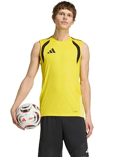 Pánske tričko adidas Tiro 26 Competition Sleeveless Jersey, žlté, KA7615