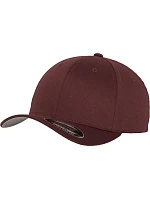 Flexfit 6277 6-panelová čiapka Flexfit Wooly Combed 55.6277 bordová Flexfit 6277 6-panelová čiapka Flexfit Wooly Combed 55.6277 bordová