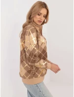 Mikina CLM BL 1259.59 camel