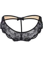 Nohavičky V-9073 béžovo-čierna - Axami