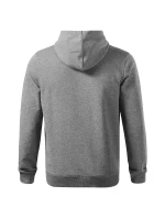 Break pánska mikina s kapucňou tmavo šedé odlesky