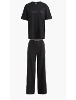 Dámske pyžamo QS6916E UB1 čierna - Calvin Klein