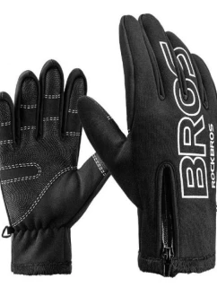 Zimné softshellové cyklistické rukavice Rockbros M