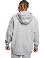 Build your Brand BB 006 Oversize mikina s kapucňou z hrubej bavlny 56.B006 biela