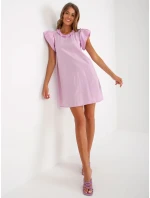 LK SK 506795 šaty.71 svetlo fialová