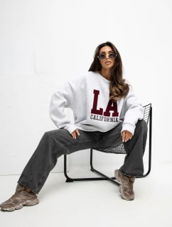 Mikina RV BL A1035.13 svetlo šedá