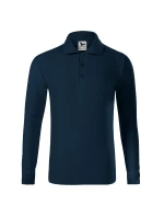 Detská polokošeľa Pique Polo LS námornícka modrá