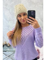 Dámska čiapka Kalina K362 light beige