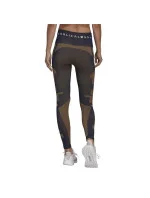 Dámske legíny HB1436 Karlie Kloss tmavo modrá-hnedá - Adidas