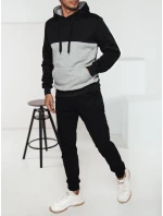 Pánska mikina s kapucňou čierna FashionStreet BX5836