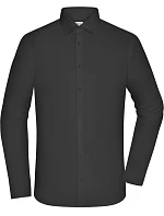 Daiber JN 1372 Popelínová košeľa slim fit s dlhým rukávom 02.1372 čierna Daiber JN 1372 Popelínová košeľa slim fit s dlhým rukávom 02.1372 čierna