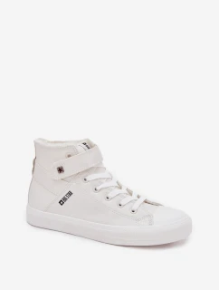 Trampki Damskie Big Star Ocieplane Białe V274541FW