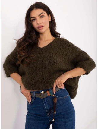 Sveter IT SW 7703.70 khaki