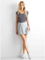 Sukne EN SD 1565.19 svetlo šedá