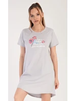 Dámska nočná košeľa s krátkym rukávom Cassie