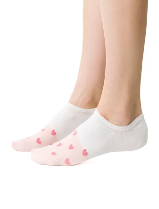 Steven 021 vzorované ponožky farba:ecru/cheese 058 Steven 021 vzorované ponožky farba:ecru/cheese 058