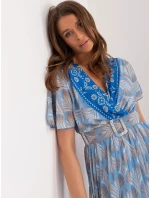 Šaty DHJ SK 11331 7.71 modrá Šaty DHJ SK 11331 7.71 modrá