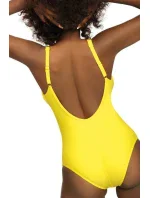 Dámske jednodielne plavky S36W-21 Fashion sport yellow - Self Dámske jednodielne plavky S36W-21 Fashion sport yellow - Self