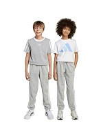 Detské nohavice adidas Essentials svetlo šedé JY4995