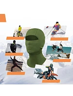 Qunature lyžiarska bunda 13230023015 bike motorbike balaclava veľkosť L - zelená Qunature lyžiarska bunda 13230023015 bike motorbike balaclava veľkosť L - zelená