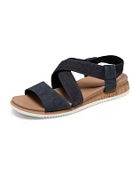 Dámske sandále Skechers DESERT KISS LOW 114705 BLK Dámske sandále Skechers DESERT KISS LOW 114705 BLK