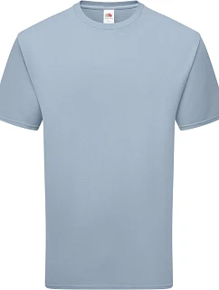 Tričko Fruit of the Loom Pure Cotton T z hrubej biobavlny 16.1362 mineral blue