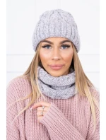 Dámska súprava K153 sivá + púdrovo ružová