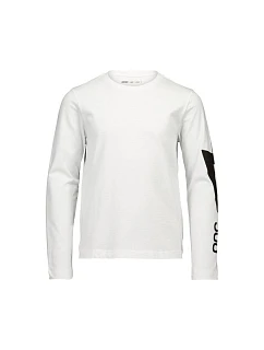 Tričko POC L/S Tee Jr, biele