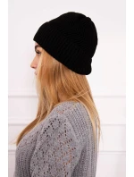 Tenká čiapka Oliwia K252 čierna