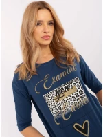 Blúzka CLM BZ 0014.42 tmavomodrá