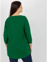 Blúzka VI BZ 2911.82P tmavo zelená
