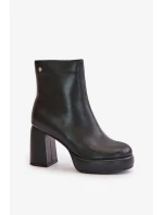 Topánky na podpätku model 201535 Step in style Topánky na podpätku model 201535 Step in style