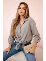 Bavlnené mušelínové oversize tričko Fango Bavlnené mušelínové oversize tričko Fango