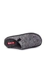 Klasyczne Męskie Papcie Big Star KK176001 Szare