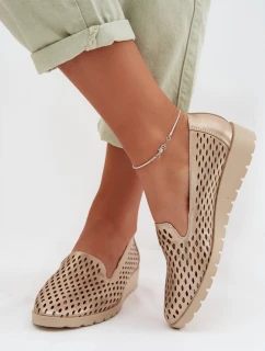 Dámské síťované polobotky Zlaté Flariette