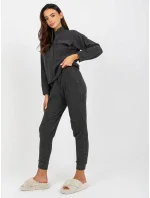 Pyžamo BR PI 9124 tmavo šedé