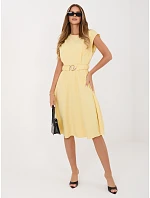 Šaty MI SK 3430 1.01 svetložltá