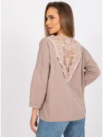 Blúzka RV BZ 7558.30 tmavých pusiniek