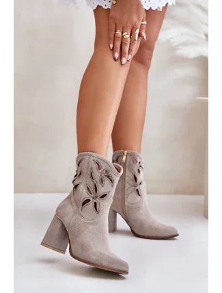 Topánky na podpätku model 201757 Step in style Topánky na podpätku model 201757 Step in style