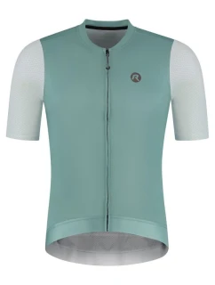 Rogelli FAST tyrkysový a limetkovo zelený dres S