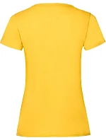 Fruit of the Loom Lady-Fit Valueweight T Dámske tričko 16.1372 slnečnica Fruit of the Loom Lady-Fit Valueweight T Dámske tričko 16.1372 slnečnica