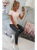 Nakupovanie je moja kardio blúza púdrovo ružová