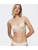 Dámska podprsenka Wild Azalea Florale WHP - BROWN - light beige 00RB - TRIUMPH