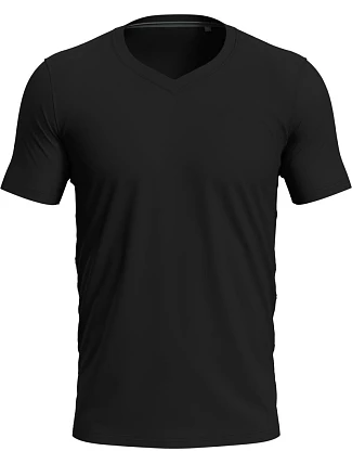 Stedman Stretch-T V-neck Pánske tričko s výstrihom do V 05.9610 čierna opálová Stedman Stretch-T V-neck Pánske tričko s výstrihom do V 05.9610 čierna opálová