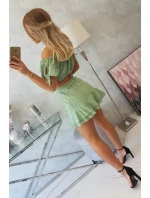 Tmavo mätová vyšívaná sada Tmavo mätová vyšívaná sada