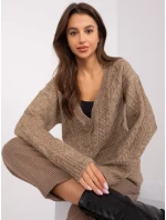 Jumper AT SW 2358.31 tmavo lila Jumper AT SW 2358.31 tmavo lila