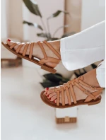 Dámske sandále IRALIE beige FashionStreet ZY0943