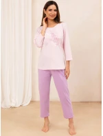 Regina 706 3/4 2XL-4XL Z25/26 dámske pyžamo Regina 706 3/4 2XL-4XL Z25/26 dámske pyžamo