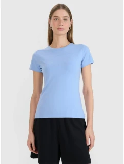 Dámske slim tričko s potlačou 4F 4FWMM00TTSHF2674-32S