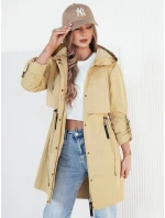 Dámska prechodná bunda parka butter TILSON FashionStreet TY4193 Dámska prechodná bunda parka butter TILSON FashionStreet TY4193